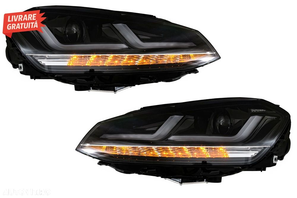 Faruri LEDriving Osram Full LED VW Golf 7 VII (2012-2017) Negru pentru Faruri Xeno- livrare gratuita - 7