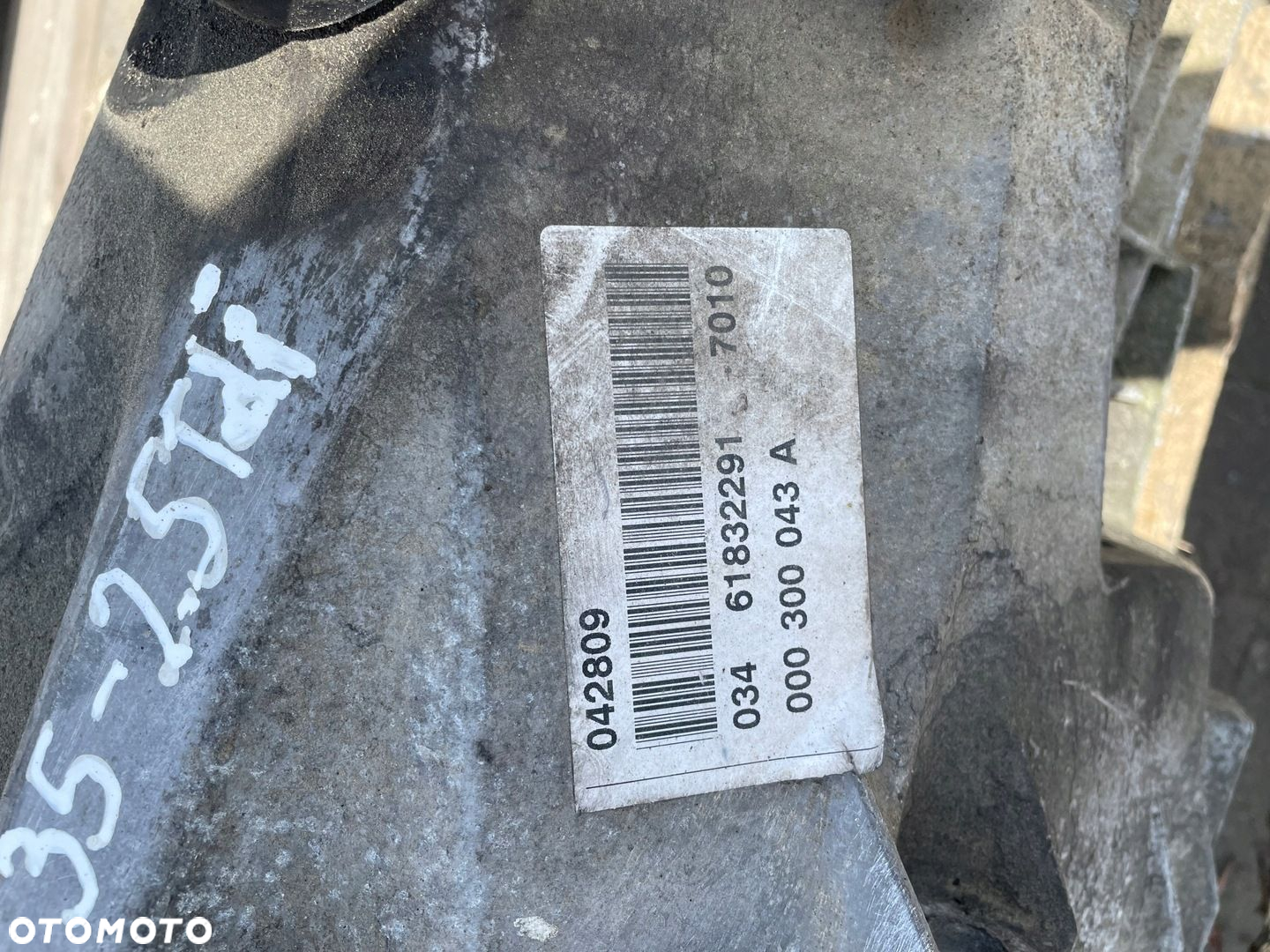 vw lt II 2.5 tdi skrzynia biegów manualna kod - 711614 711.614 - 6
