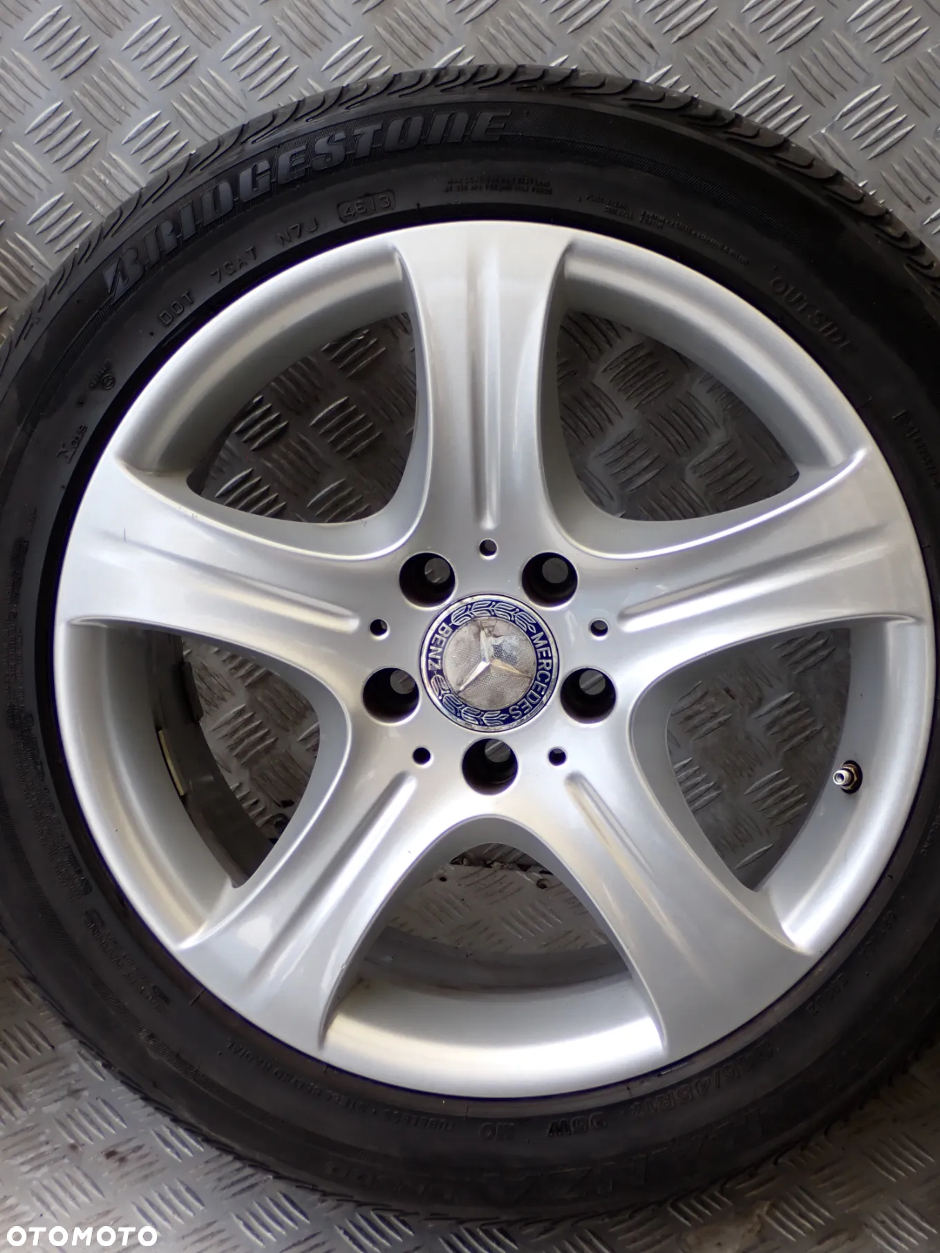 KOŁA FELGI ALUMINIOWE MERCEDES 8,5JX17  ET 48  5X112  A2124015902 Z OPONAMI LATO 245/45/17 1600 ZŁ - 8