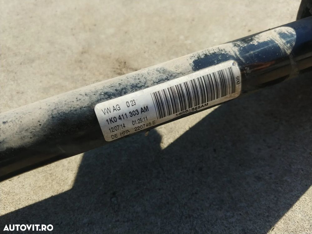 bara torsiune stabilizatoare 1.6 tdi cay skoda superb 2 1k0411303am - 3