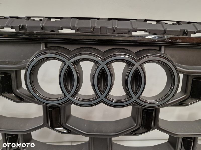 AUDI Q8 SQ8 4M LIFT S-LINE GRILL ATRAPA ZDERZAKA CHŁODNICY CZARNA 4M8853651BS - 5