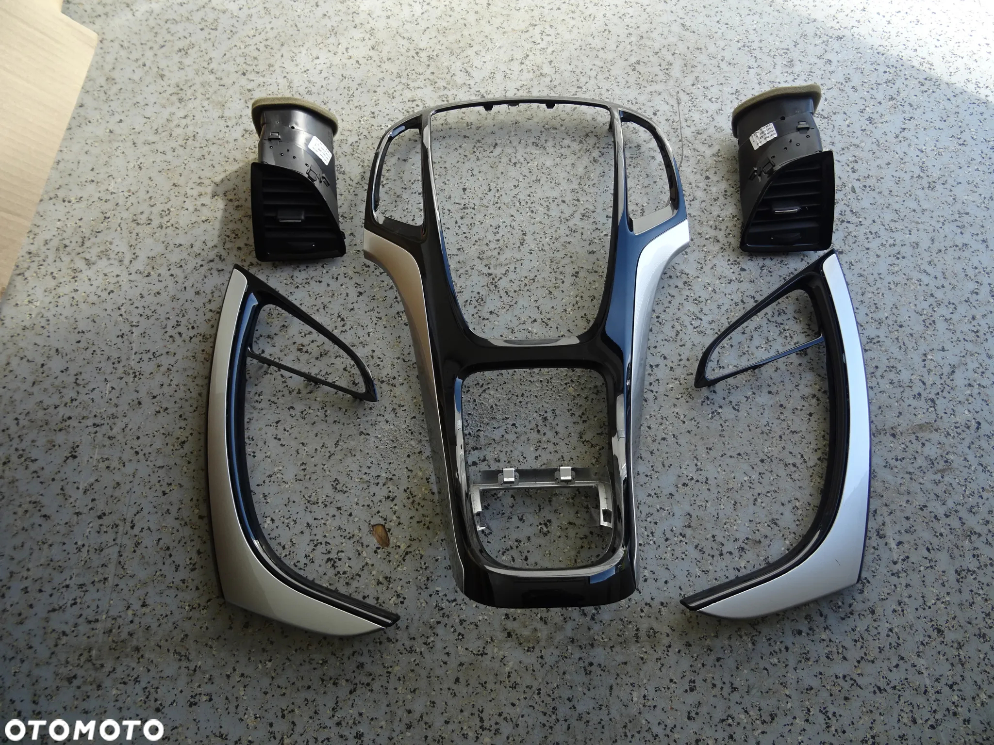 DEKORY BLACK PIANO RAMKI UCHWYTY OPEL ASTRA J OPC COUPE GTC - 4