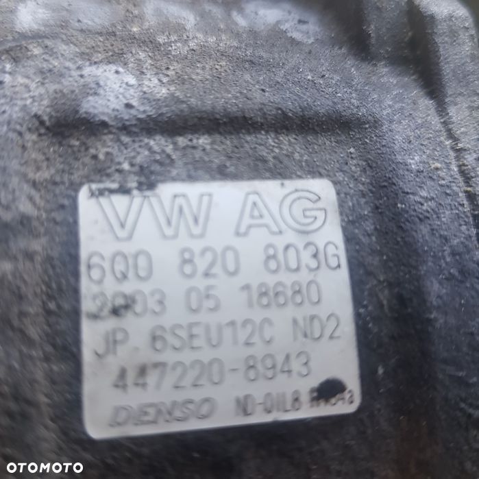 Pompa sprezarka klimatyzacji vw polo skoda Fabia seat ibiza sprawna - 2