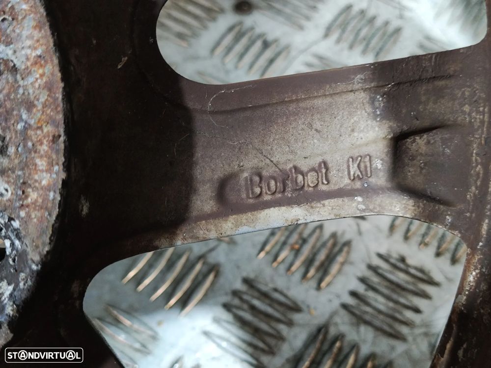 Conjunto Jantes 16 Borbet Originais Mercedes Benz Class C W204 7J ET43 5x112 - 10