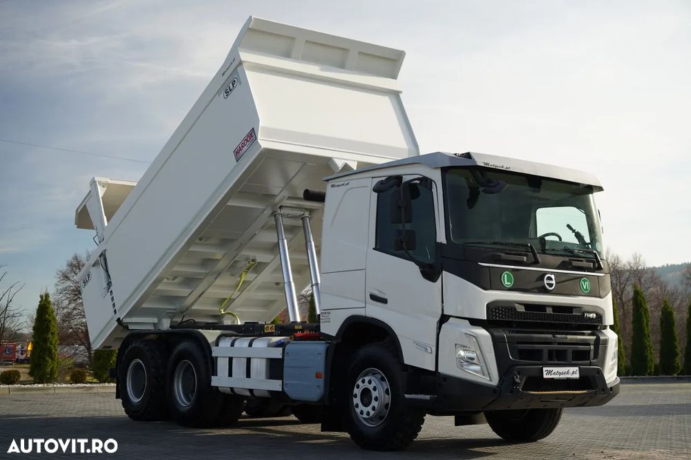 Volvo FMX 550 / 6x4 / BASCULATOR / BASCULANTĂ / HARDOX / HAYON HIDRAULIC / EURO 6 / - 6