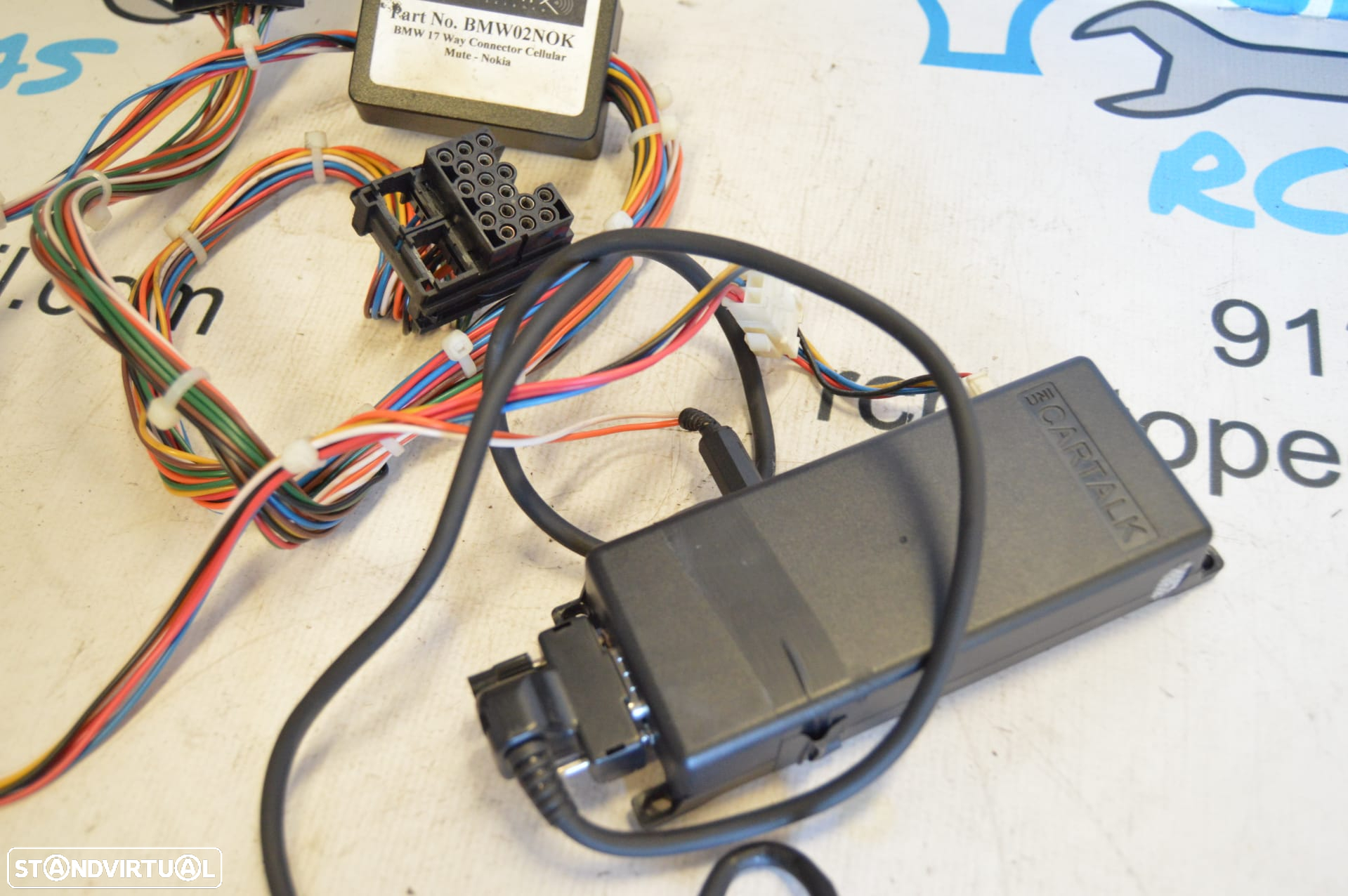 MODULO COMANDO CENTRALINA ECU COMUTADOR CONTROL TELEFONE COMUNICAÇÕES BMW02NOK BMW SERIE 3 E46 325i 192CV M54B25 SERIE 5 E60 E61 - 3