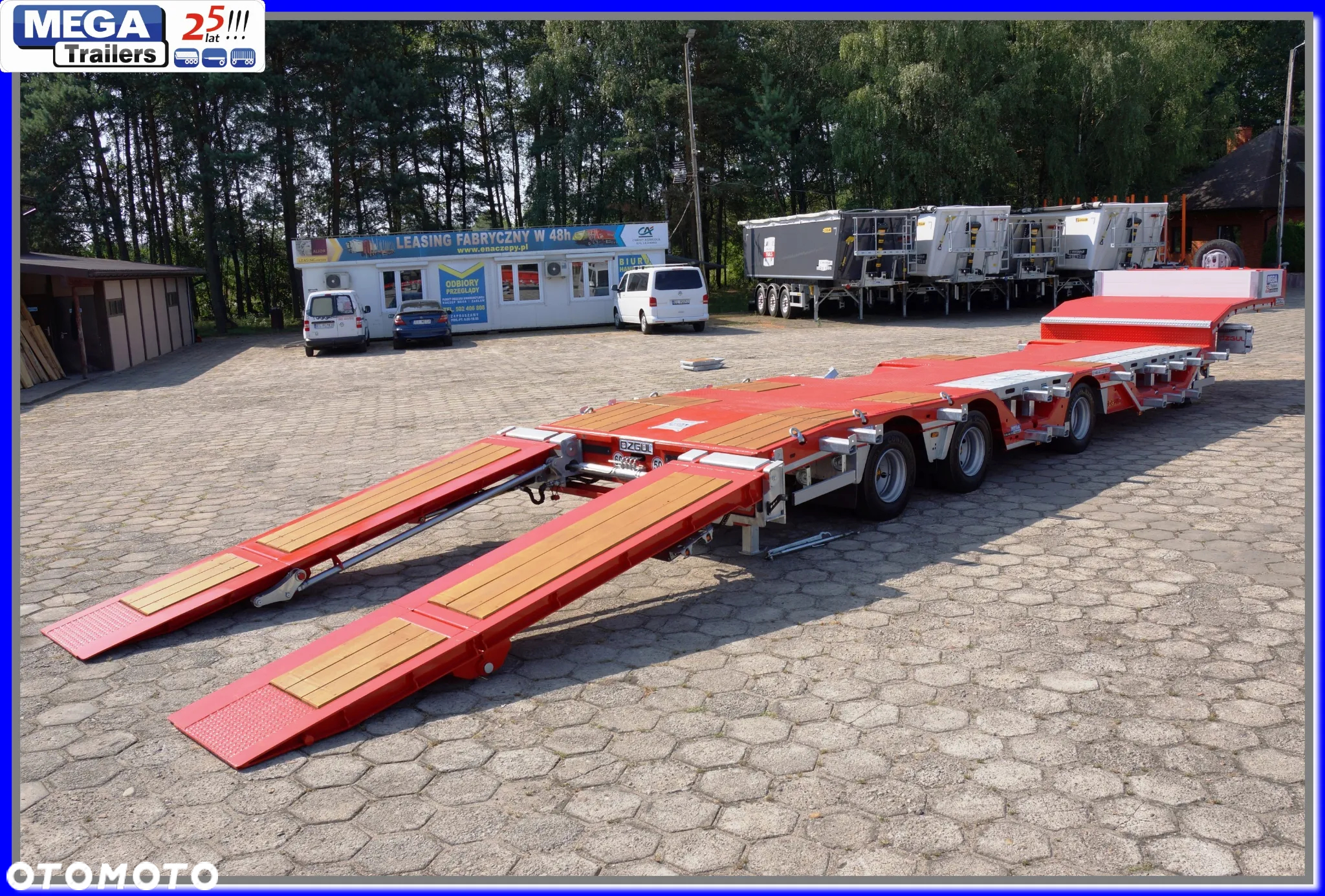 Inny Laweta 3 osie, 4 x zagłębienia kół, 58 T DMC !!! - 40