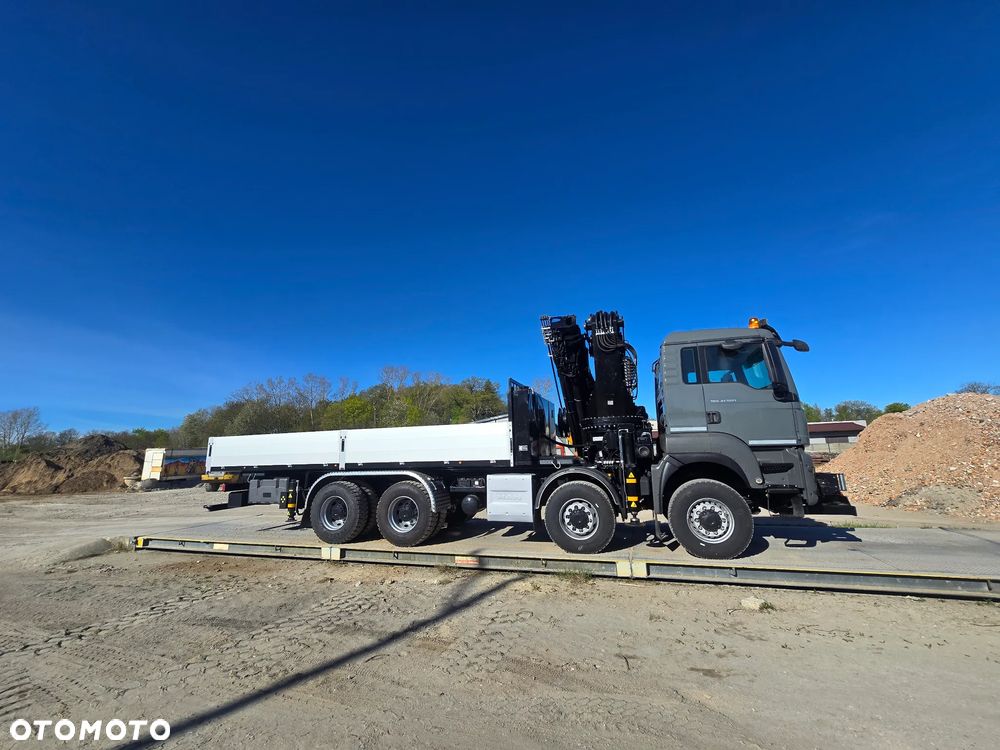MAN 41.500 8x8 HDS HIAB 800 + FLY JIB Energetyka żuraw dźwig - 12