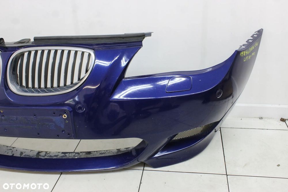 BMW 5 V E60 E61 M-PAKIET 2006R ZDERZAK PRZÓD PRZEDNI PDC XENON - 3