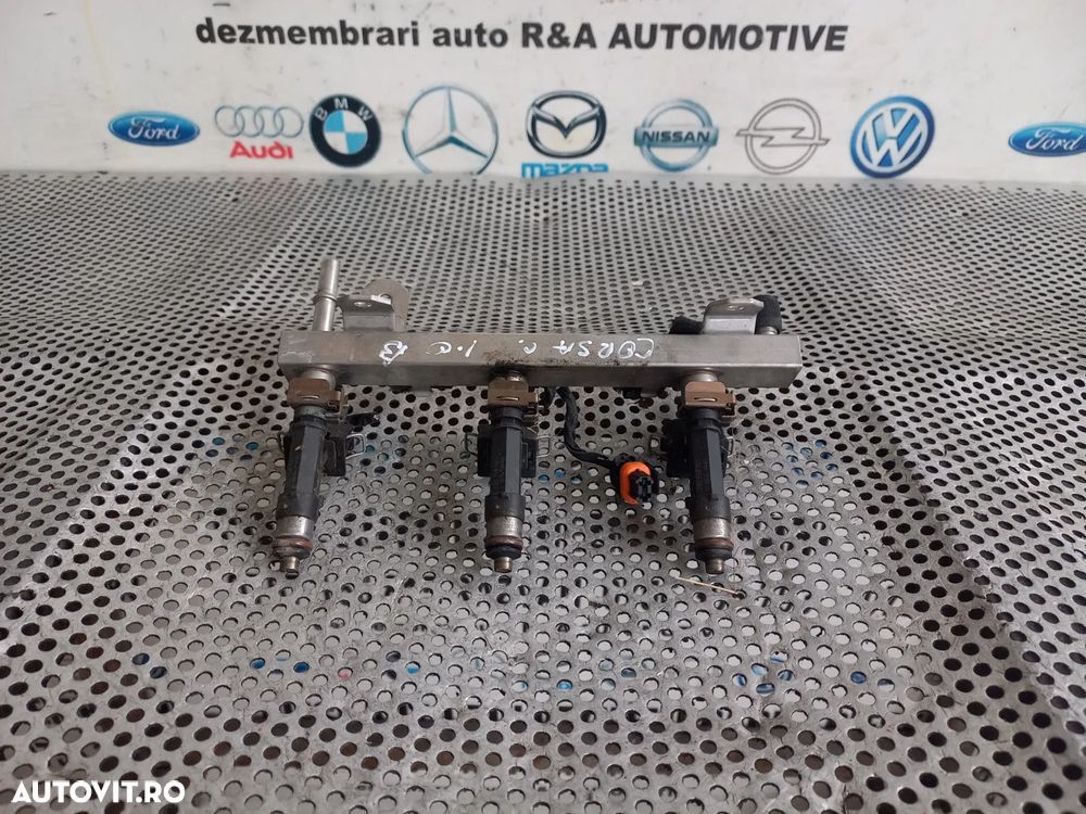 Rampa Injectie Injectoare Injector Opel Corsa C Agila 1.0 Benzina Z10XEP - Dezmembrari Arad - 1
