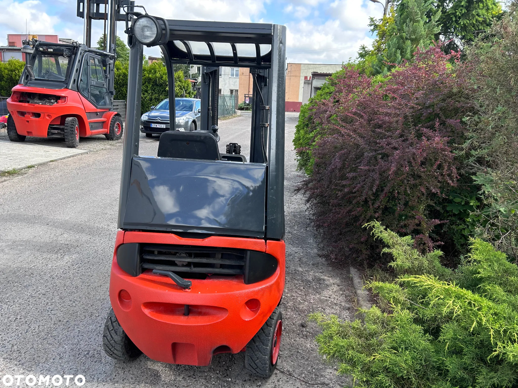 Linde H18, Diesel, Triplex 4,8m, przesuw - 4