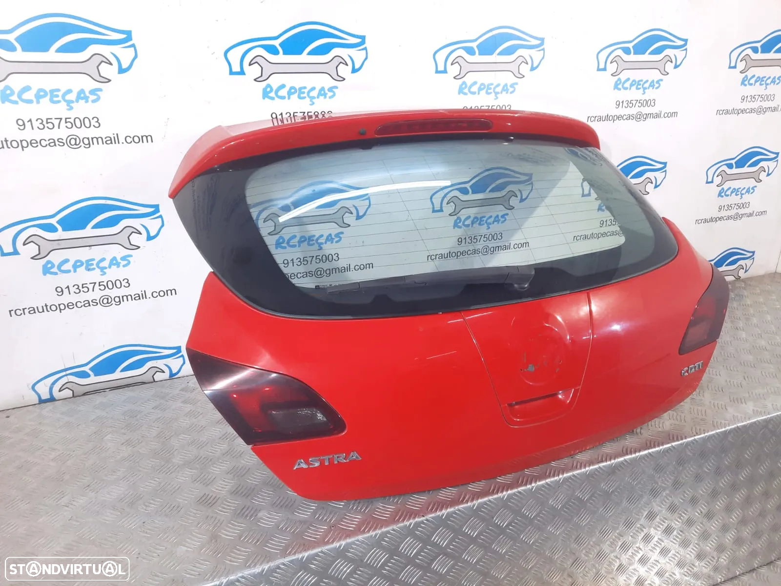 PORTA TAMPA MALA OPEL ASTRA J P10 SRI 13372624 FECHO PUXADOR MOTOR VIDRO 3º STOP - 2