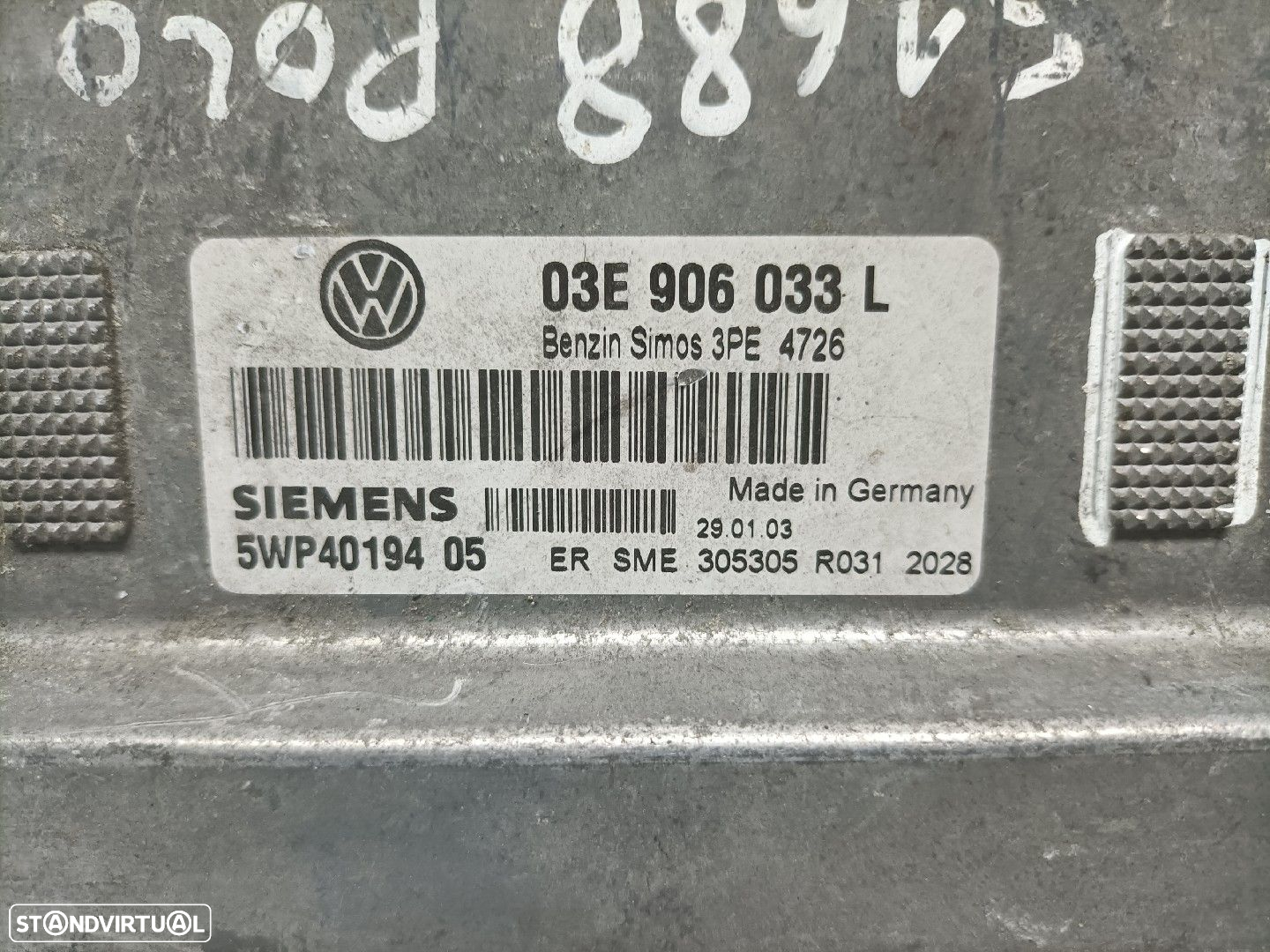 Centralina Motor Volkswagen Polo (9N_) - 2