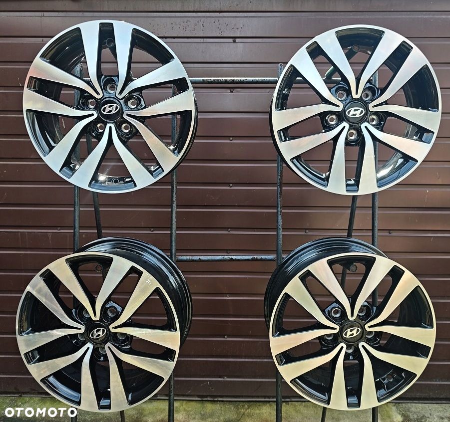 Felgi Alu Hyundai I30 I40 5x114,3 16 6,5J ET 50 - 4