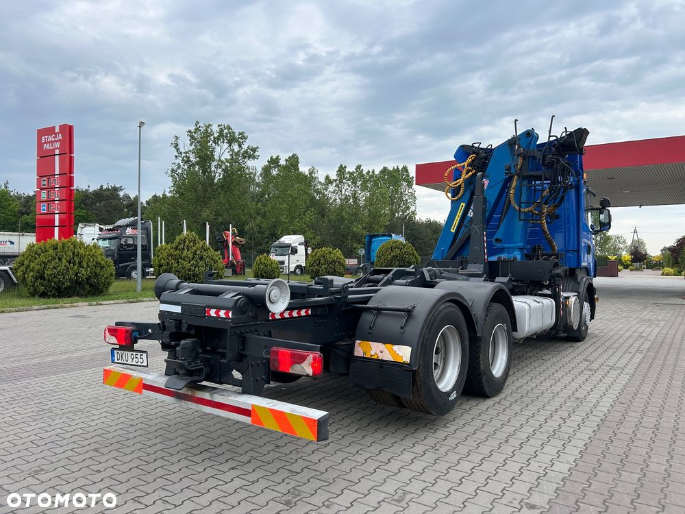 Scania R500 V8 6x2 Hakowiec HDS do Złomu drewna sprowadzony - 4