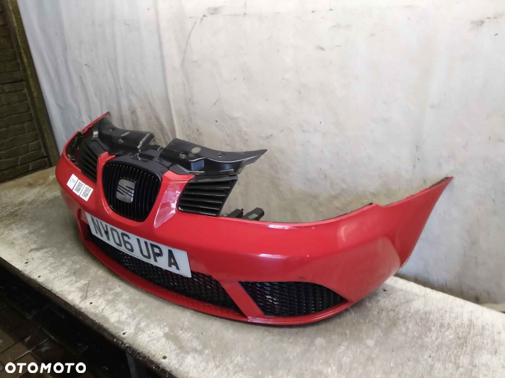 ^ ZDERZAK PRZÓD PRZEDNI SEAT IBIZA 3 III LIFT FL LS3H CZERWONY - 3