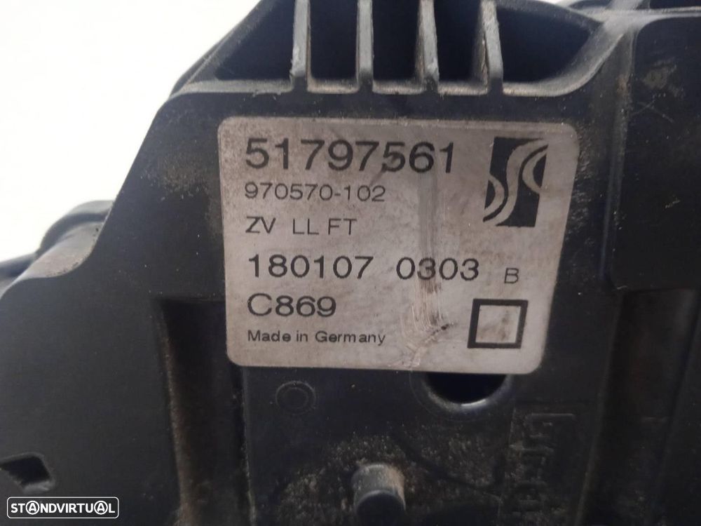 FECHADURA PORTA FRONTAL ESQUERDA FIAT GRANDE PUNTO 2007 - 2