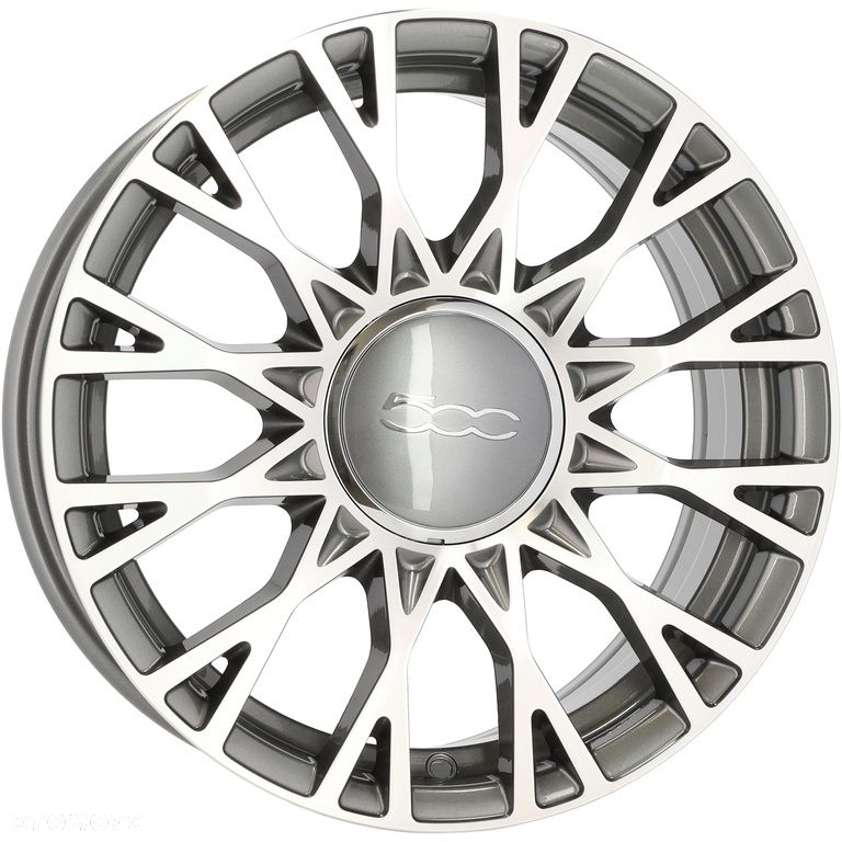 4x Felgi 16 4x98 m.in. do FIAT 500 500C Abarth 595 Panda Doblo 223 Multipla Stilo - Y1283 - 7