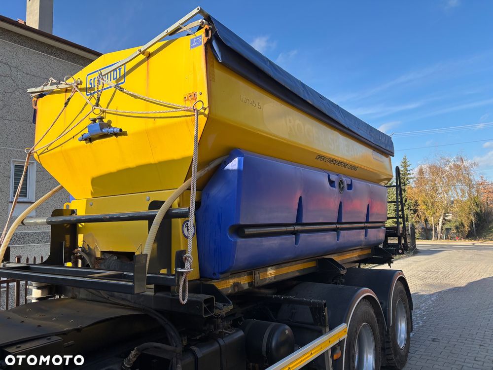 MAN TGM 26.290 6X4BB PIASKARKA SOLARKA pług schmidt - 12