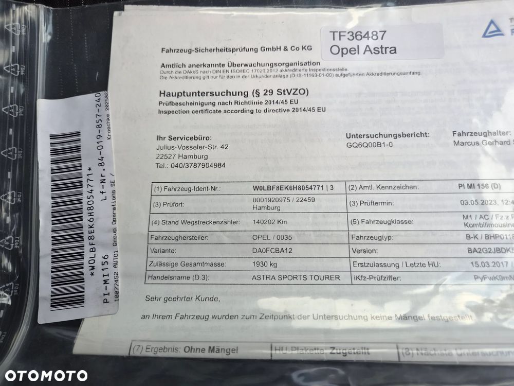 Opel Astra 1.6 CDTI Cosmo - 38