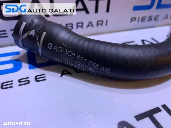 Furtun Conducta Apa Skoda Superb 2 2.0 TDI CBBB 2008 - 2013 Cod 3C0121058AR - 2