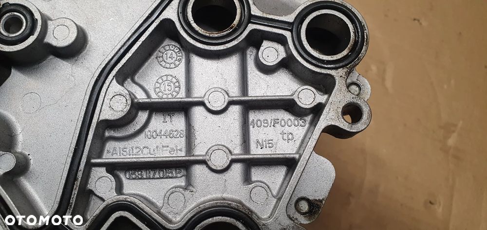 Podstawa chłodnicy oleju chłodniczka Audi Q5 A4 A6 3.0 TDI 059117015P - 6