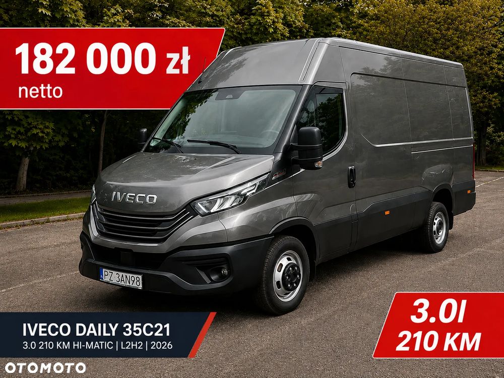 Iveco Daily 35C21 3.0 | 210 KM | automat| L2H2 | Bliźniak | - 1