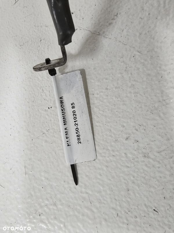 TOYOTA AVENSIS T27 LIFT T29 1.6 D PRZEWÓD WIĄZKA KLEMA MINUSOWA 28850-21020 - 5