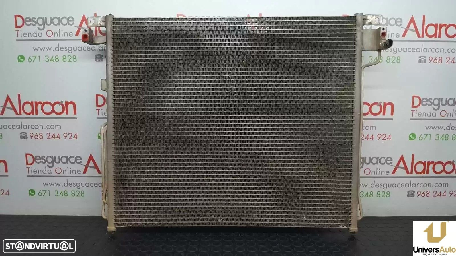 CONDENSADOR / RADIADOR AR CONDICIONADO NISSAN PATHFINDER III 2008 -92100EB01A - 2