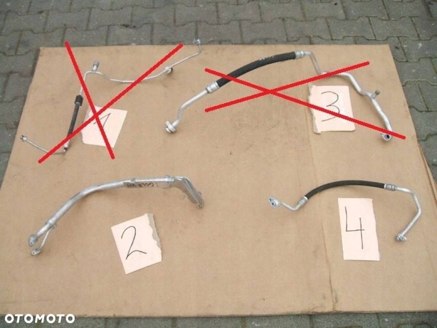 GOLF VIII 8 AUDI A3 SEAT SKODA WĄŻ RURKA PRZEWÓD KLIMATYZACJI - 1