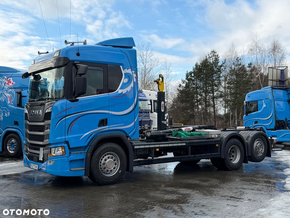 Scania R500 scania Hakowiec 6x2 z Niemiec 450000km ASO SCANIA KONTRAKT SERWISOWY - 9