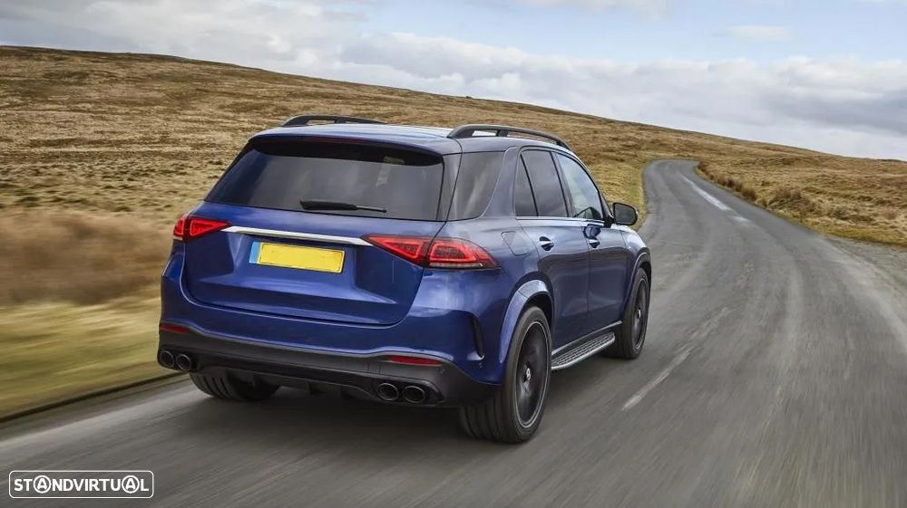 Difusor com Ponteiras Mercedes GLE W167 SUV (2019 em diante) AMG Sport Line - 11
