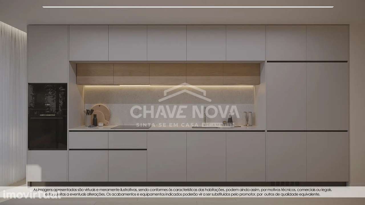 T3 Novo Último Piso c/ Terraço e Box em Santa Marinha (Coimbrões) - Grande imagem: 5/15