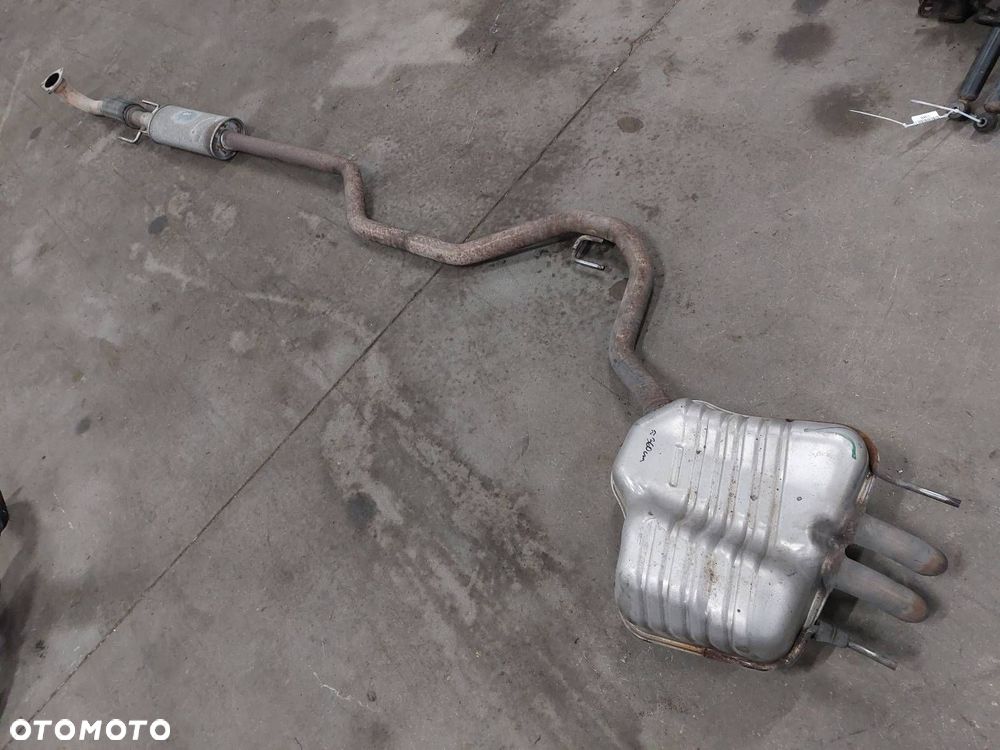 TŁUMIK WYDECH ŚRODKOWY + KOŃCOWY SAAB 9-3 II 2.2 TiD 12789692 12789691 - 1