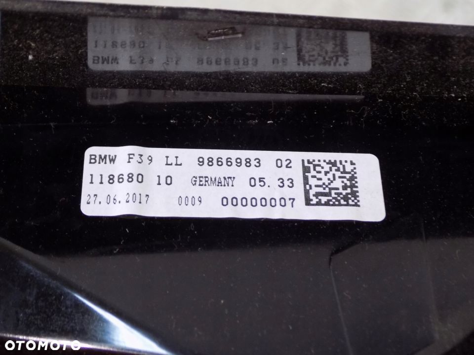 BMW X2 F39 WYŚWIETLACZ HEAD UP 9866983 - 4