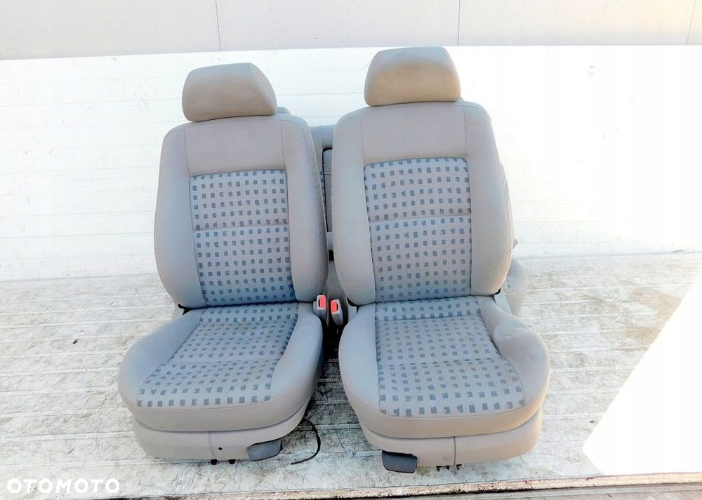 VW PASSAT B5 1.9TDI 00r FOTELE SIEDZENIA WNĘTRZE ŚRODEK KOMPLET JASNE KOMBI - 8