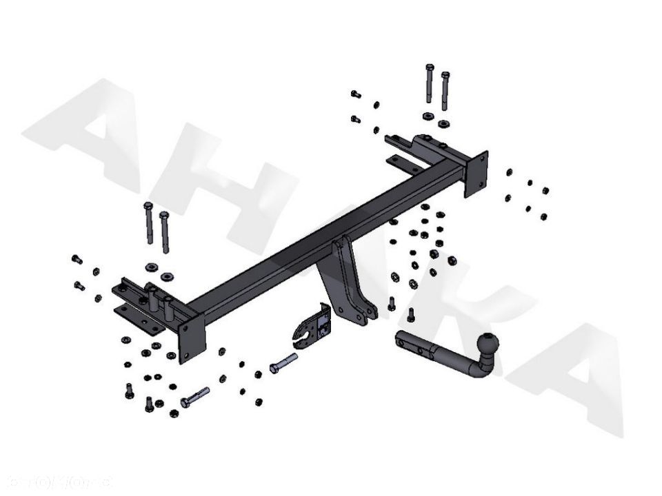 Hak Holowniczy Odkręcany Do Daewoo Nubira Iii Kombi 2004-2011 - 3