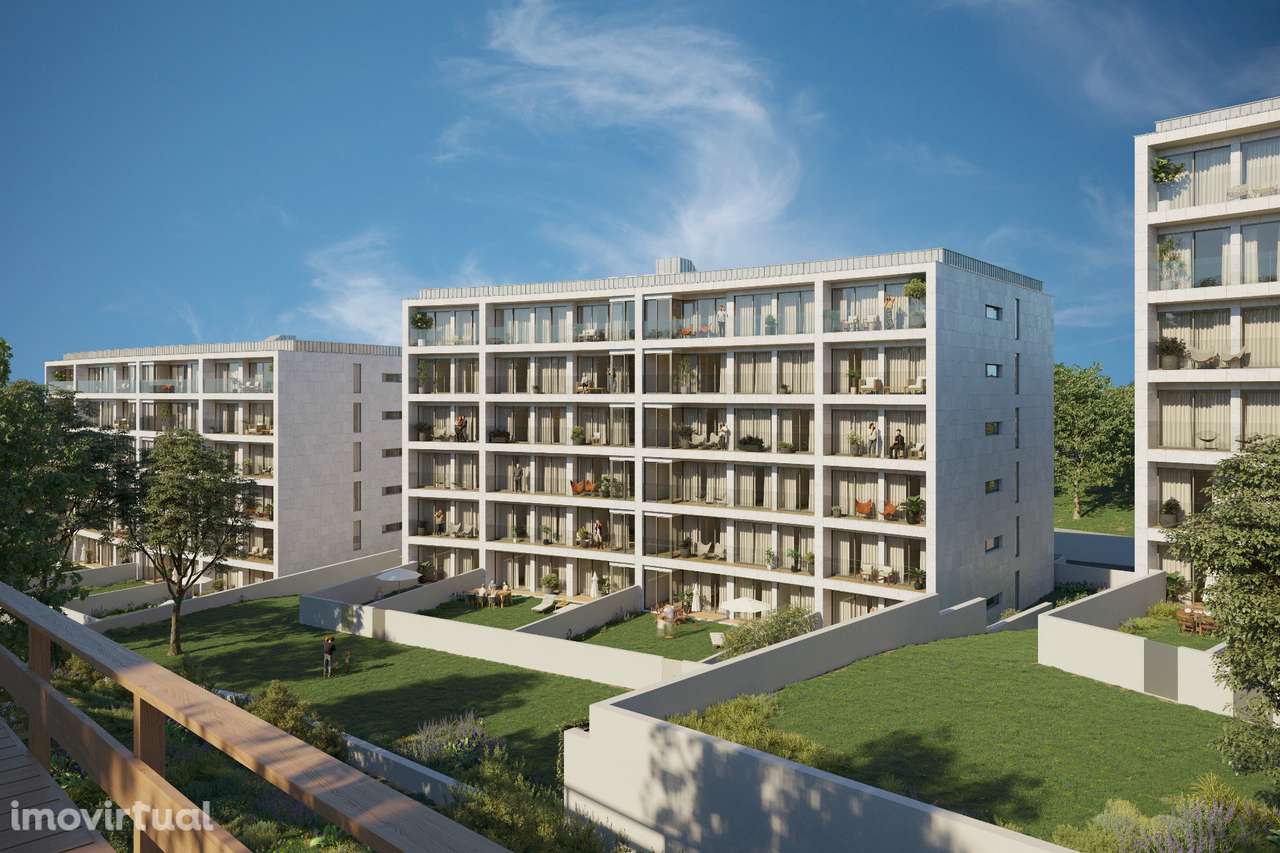 T3 Novo c/ Terraço e 2 Lugares de Garagem em Canidelo (Marina Afurada) - Grande imagem: 5/19