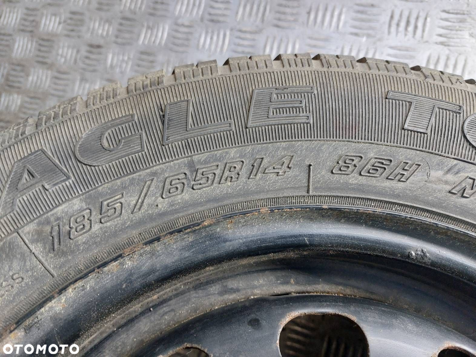 KOŁO FELGA OPONA ZAPAS 4X108 5,5Jx14 FI63,4 185/65R14 FORD FOCUS MK1 - 6
