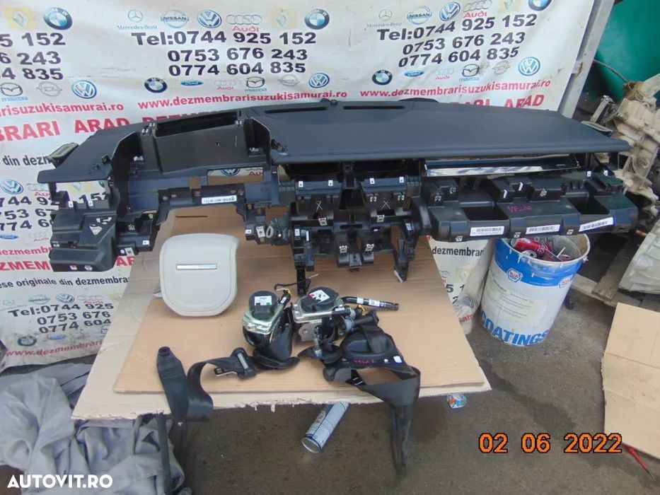 Plansa Bord Range Rover Velar 2017+ airbag sofer pasager centuri stang - 1