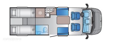 Sun Living by Adria S72DL - Nowy, Układ Face-to-Face, 2026, Automat, FV23% - 2