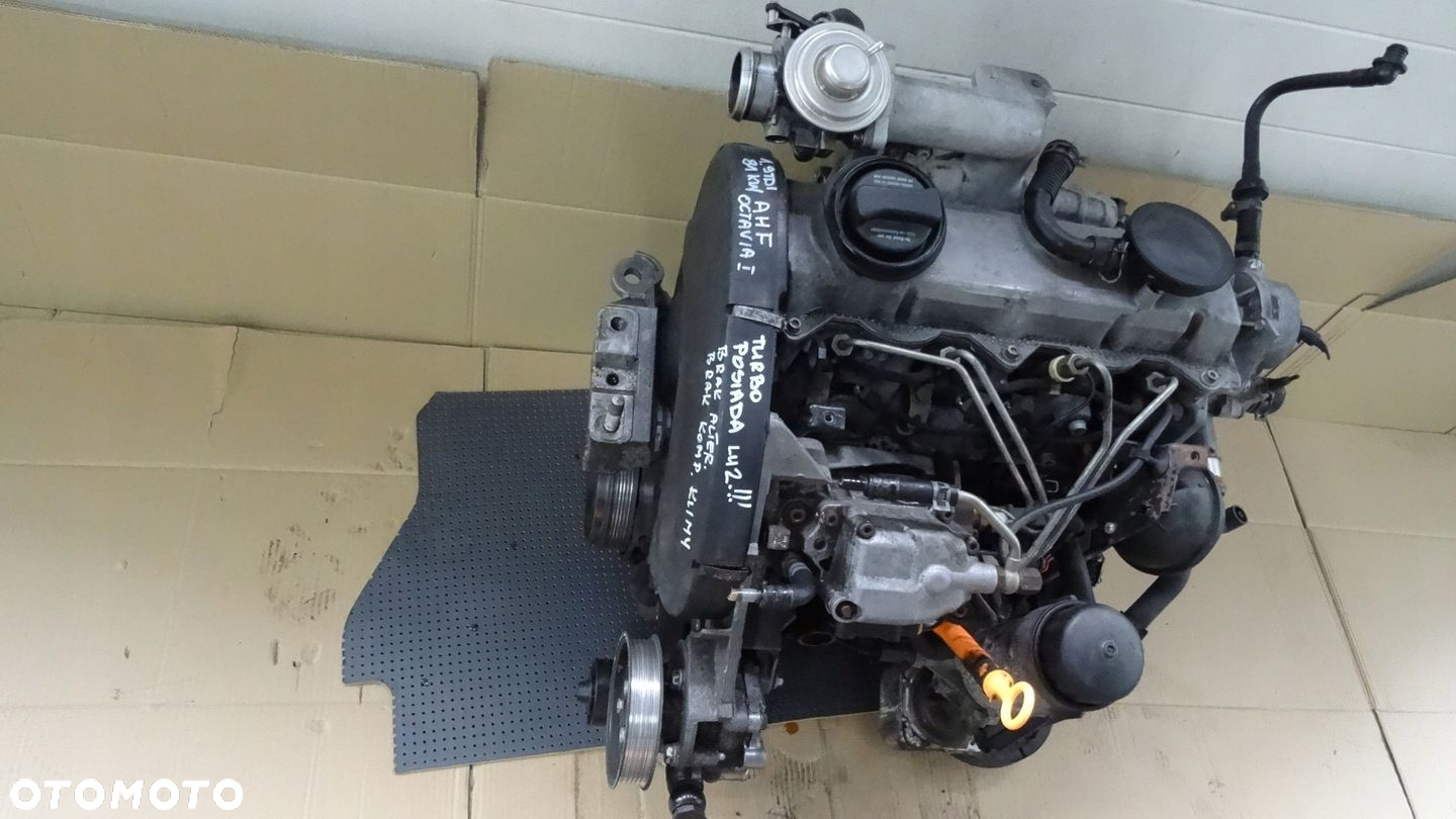 SILNIK VOLKSWAGEN SEAT AUDI 1.9 TDI SILNIK AHF 81KW OCTAVIA I - 13