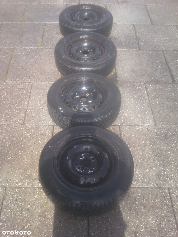 Ford Fiesta MK6 komplet felg stalowych z oponami 175/65 R14 4x108 - 1