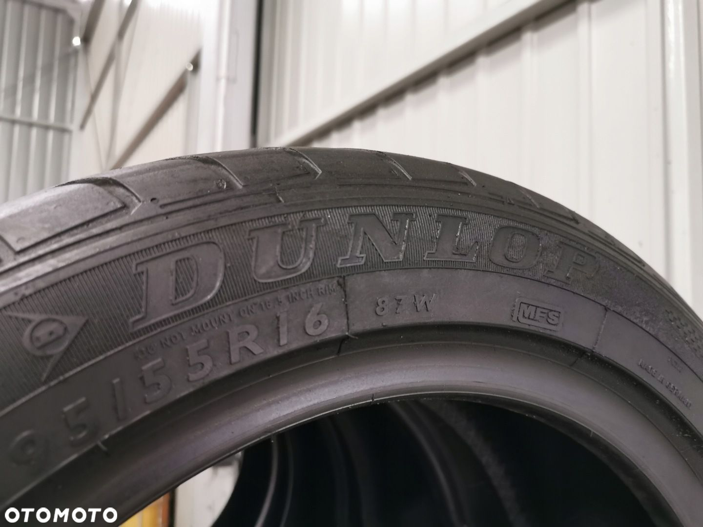 4x 195/55r16 dunlop 2017 letnie 6mm 6,5mm 3104 - 3