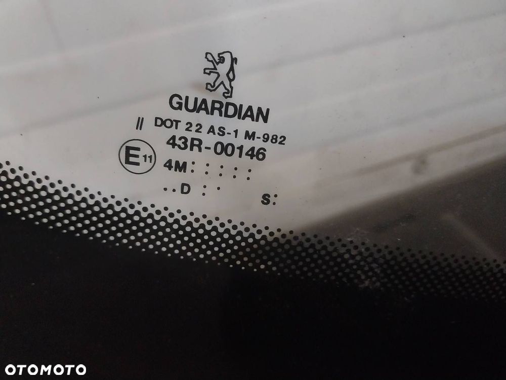 SZYBA CZOŁOWA PRZEDNIA PEUGEOT 407 I MAZOWSZE - 2