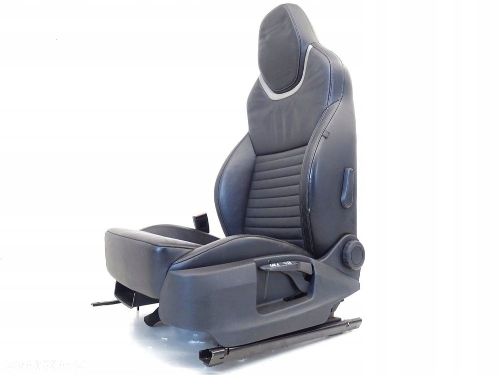 FOTEL LEWY PRZÓD PRZEDNI KIEROWCY SKÓRA SKODA OCTAVIA III 5E RS VRS - 2