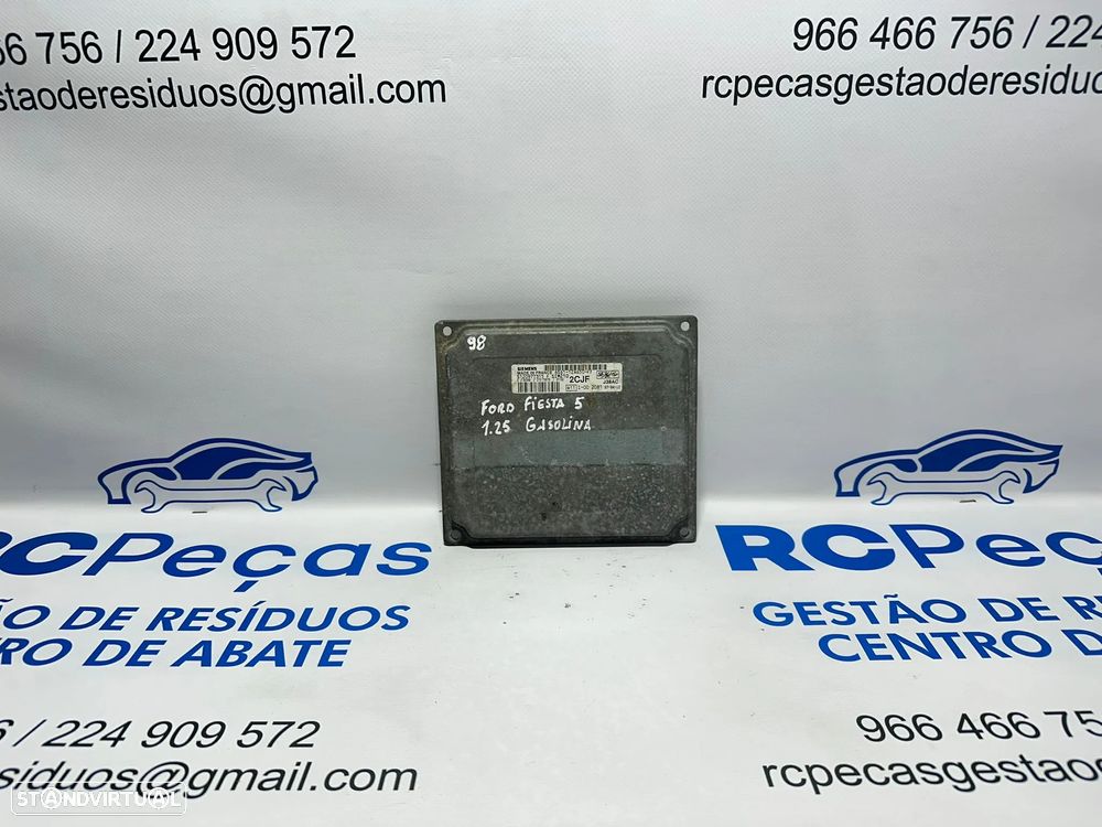 .Centralina Motor Siemens Ford Fiesta 1.25i 16v 6S6112A650FF S120977315 2002 - 2008 - 4