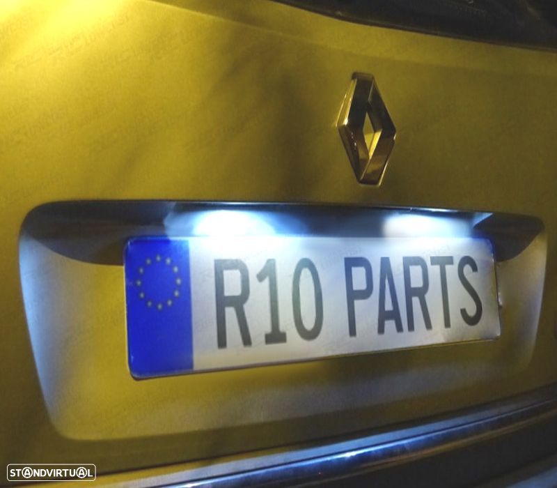 KIT COMPLETO 18 LAMPADAS LED INTERIOR PARA RENAULT LAGUNA II MK2 01-07 - 4