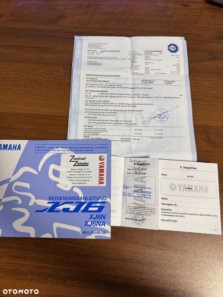 Yamaha XJ - 2