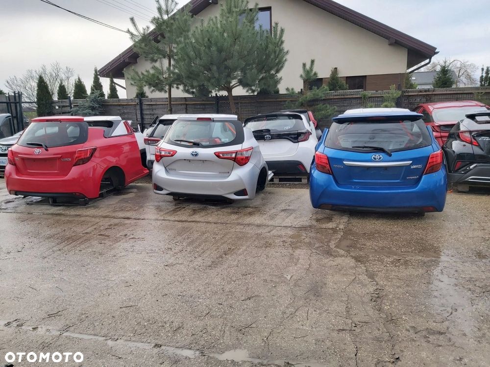 Toyota Yaris III pas tylny błotnik tył lewy prawy zderzak klapa ćwiartka - 13